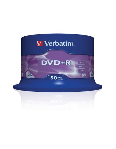 Verbatim Dvd+r 4.7gb 16x Tarrina 50 43550 (4)