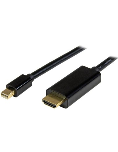 Startech Cable Mini Displayport A Hdmi 2m Ultra Hd 4k Negro  Mdp2hdmm2mb