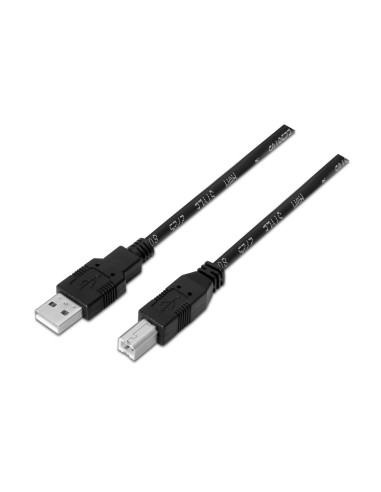 Aisens Cable Usb 2.0 Impresora - Tipo A Macho A Tipo B Macho - 1.80m - Negro