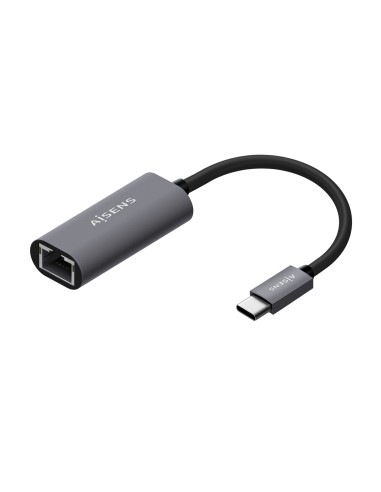 Aisens Conversor Usb3.1 Gen1 Usb-c A Ethernet Gigabit 10/100/1000 Mbps - 15cm - Gris