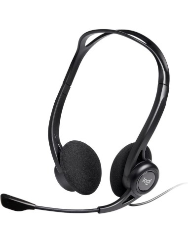 Logitech Auriculares + Micro Pc960m Stereo Usb 981-000100