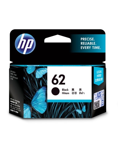 Tinta Original Hp 62 Negro