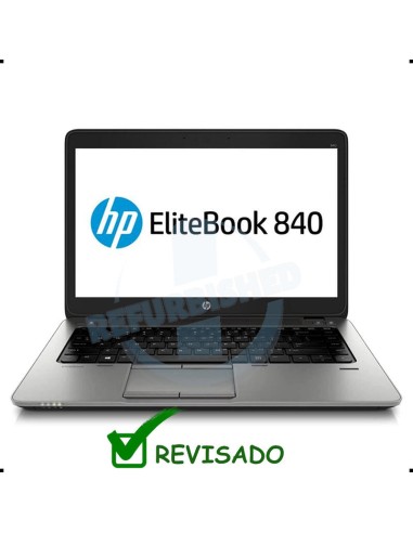 Portatil Reacondicionado Hp 840 G1 I5-4200u 8gb 256gbssd 14"hd+ W10 Pro Instalado Teclado Español 1 Año De Garantia