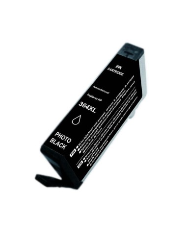 Tinta Compatible Hp 364xl Negro Photo Cb322ee/cb317ee