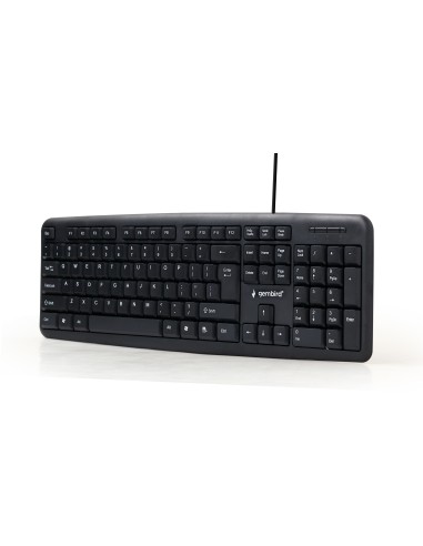 Gembird español Teclado Usb Negro Kb-u-103-es