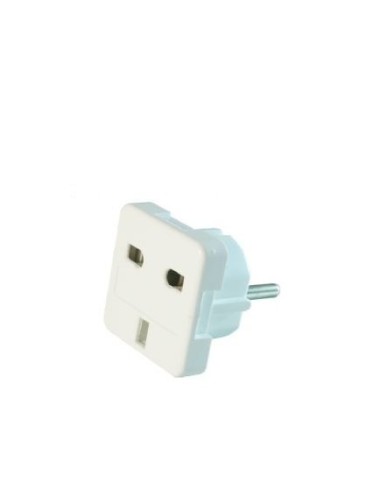 Gembird A-ac-ukeu-001 Adaptador De Enchufe Eléctrico Tipo G (ru) Tipo F Blanco