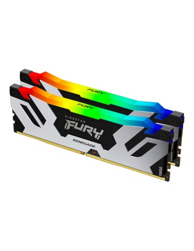 Memoria Ram Kingston Fury Renegade Rgb 32gb (2x16gb) Ddr5 6400 Mhz Cl32 Kf564c32rsak2-32