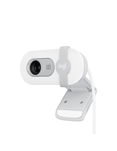 Cámara Web Logitech Brio 100 Webcam Fullhd Blanco 960-001617