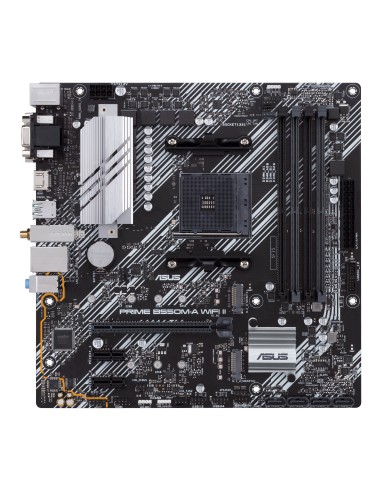 Placa Base Asus Prime B550m-a Wifi Ii Amd B550 Am4 Micro Atx 4ddr4 90mb19x0-m0eay0