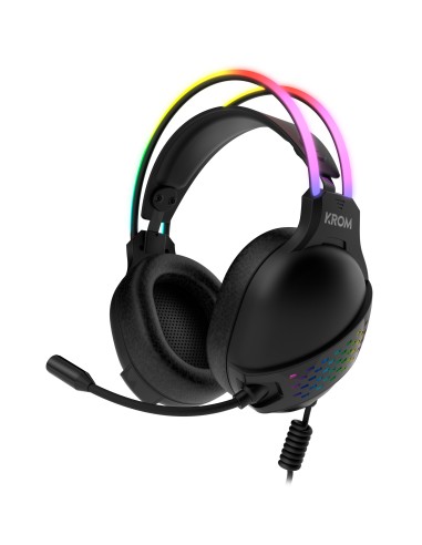 Krom Auricular Gaming Klaim Rgb Led