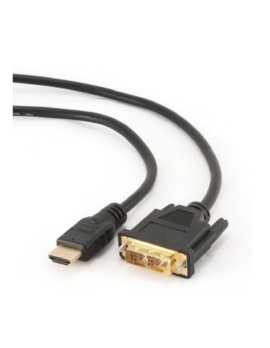 Gembird Cable Hdmi A Dvi 18+1 M/m 1.80m Negro  Cc-hdmi-dvi-6