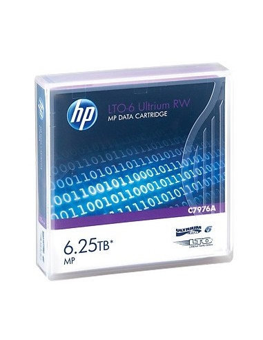 Hp Cartucho De Datos Lto Ultrium 6 2.5tb/6.25tb Rw