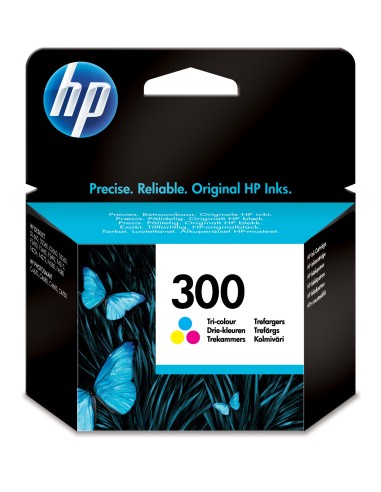 Tinta Original Hp 300 Tricolor Cc643ee