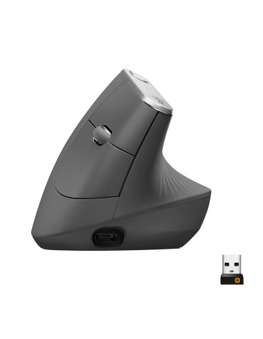 Ratón Logitech Vertical Mx Hasta 4000 Dpi - 910-005448