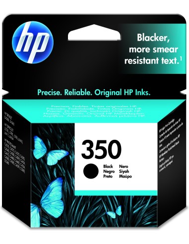 Cartucho De Tinta Hp Nº350 Negro /officejet J5780/5785 Cartucho De Tinta Original Hp 350 Negro