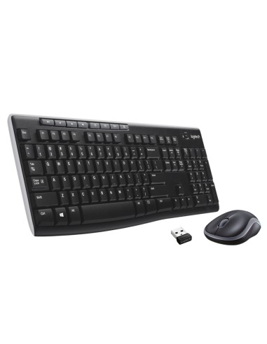 Teclado Español + Ratón Logitech Mk270 Inalámbrico 920-004513