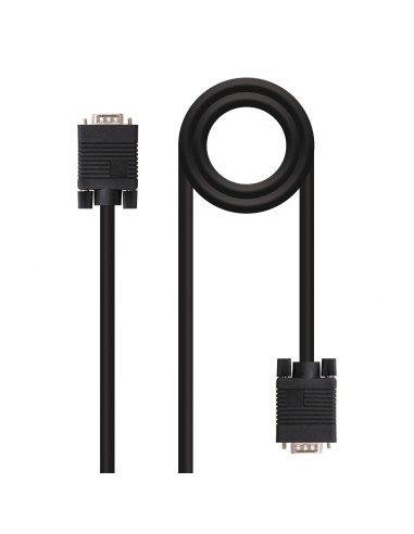 Nanocable Cable Svga Hdb15 Macho A Hdb15 Macho 5m - Negro