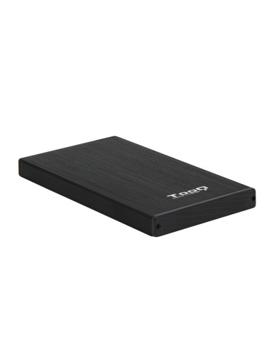 Tooq Carcasa Externa Hdd/sdd 2.5" Hasta 9,5mm Sata Usb 3.0 - Negro