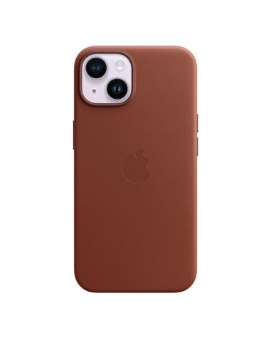 Apple Funda Iphone 14 Leather Case Con Magsafe - Umber