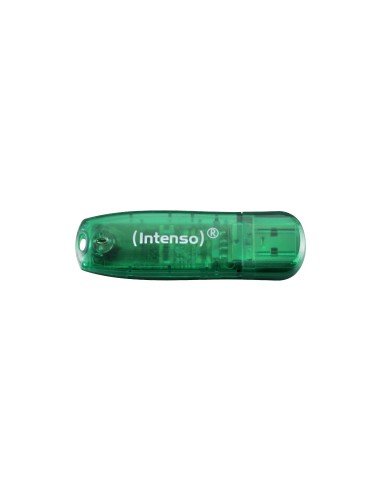 Pendrive Intenso 8gb 3502460 Rainbow Line Verde