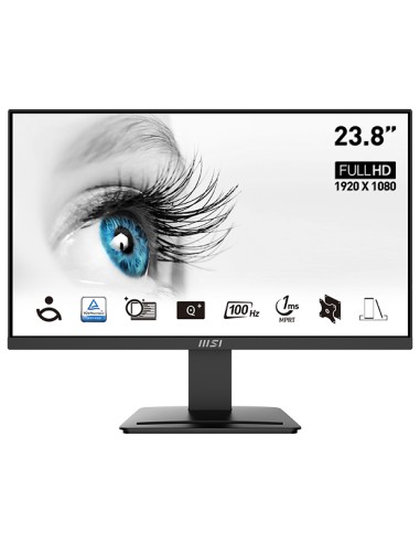 Monitor Msi Pro Mp2412 Negro 23.8" Va 100hz 4ms Hdmi D-sub