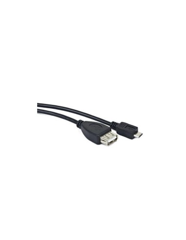 Cable Usb Lanberg Micro M A Usb-a H 2.0 Otg Negro 20cm Oem