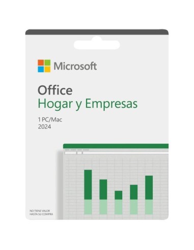 Microsoft Office Home And Business 2024 Pkc Caja  1 Pc. Licencia Perpetua. Español.