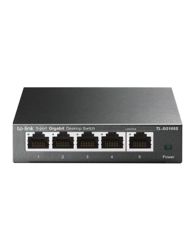 Switch Tp-link Tl-sg105s 5 Puertos Rj-45 10 100 1000