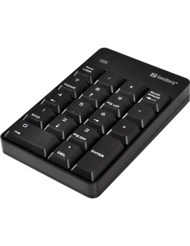 Sandberg 630-05 - Teclado Numérico Inalámbrico, Negro