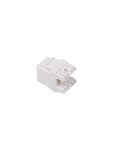 Lanberg Conector Keystone Ksu6-1000 Rj45 Hembra Externo Lsa Interno Utp Cat. 6 180º Para Cables 22-26awg