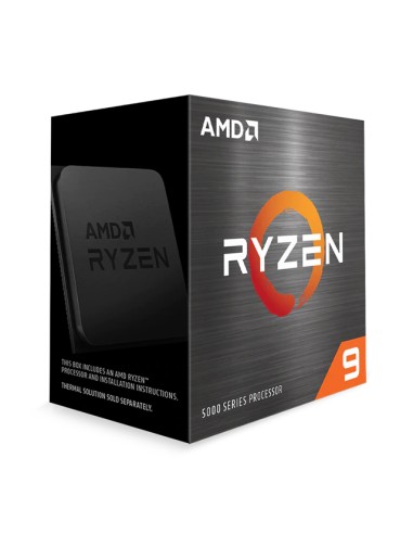 Procesador Amd Am4 Ryzen 9 5900x 3.7 Ghz Sin Ventilador - 100-100000061wof