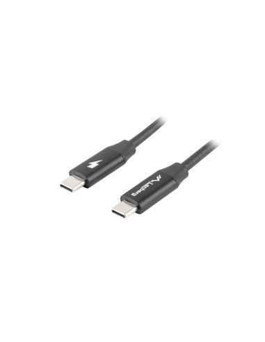 Cable Usb Lanberg 2.0 Macho/usb C Macho Quick Charge 4.0 1.8m Negro