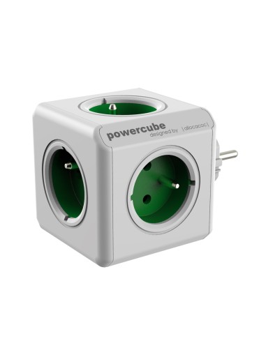 Powercube 5 Enchufes Con Forma De Cubo Blanco 2100gn/frorpc