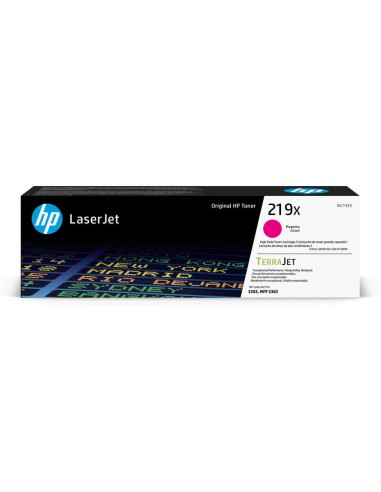 Tóner  Hp  Original Laserjet 219x De Alta Capacidad Magenta