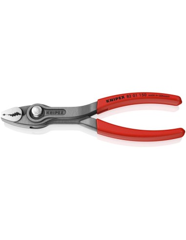 Pinza Frontal Knipex Twingrip Roja, Longitud 150 Mm 82 01 150