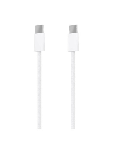 Aisens Cable Usb 2.0 3a 60w Apple - Tipo Usb-c/m-usb-c/m - 2m - Blanco