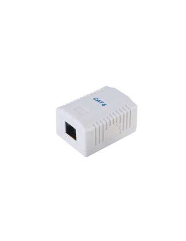 Equip Roseta De Superficie Categoria 6 - X1 Rj45 Blanco