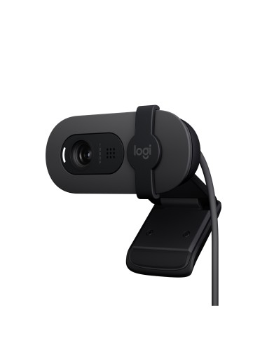 Cámara Web Logitech Brio 100 Webcam Fullhd Negro - 960-001585