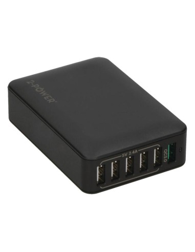 2-power Multi-port Usb Charging Station 10a Max Para 5 X 2.4a Usb-a & 1 X Qc3.0 Ports Moc0002a-eu