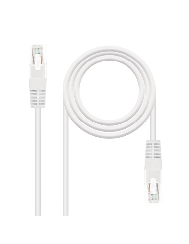 Nanocable Cable De Red Rj45 Cat.5e Utp Awg24 3m - Blanco