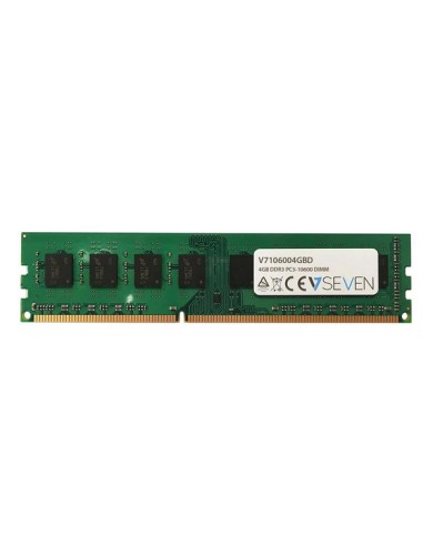 Memoria V7 Ddr3 4gb 1333mhz V7106004gbd Cl9 Pc3-10600 1.5v