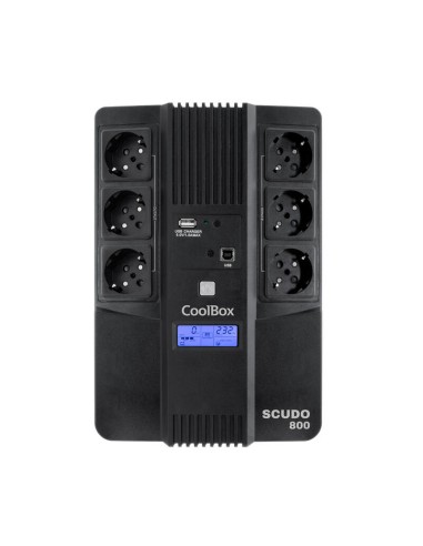 Coolbox Sai Scudo3 800va Lcd