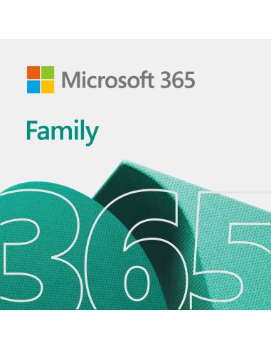 Microsoft Office 365 Familia 6 Usuario - 1 Año - 5 Dispositivos - 6gq-01955