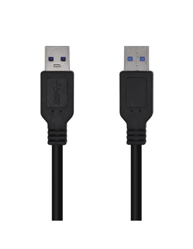 Aisens Cable Usb 3.0 - Tipo A/m-a/m - 1m - Negro