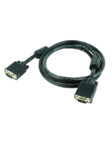 Gembird Cable  Vga D-sub  M/m 2 Ferritas 1.80m Negro Cc-ppvga-6b