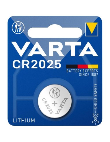 Pila De Botón Cr2025 Varta 3v 170mah  Blister 1u