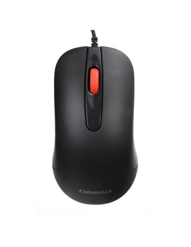 Omega Raton Xl Optico Usb 1000dpi Om0520 Negro