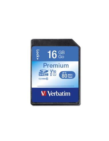 Verbatim Premium Secure Digital 16gb Sdhc Clase 10 43962