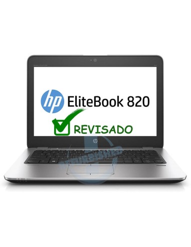 Portatil Reacondicionado Hp 820 G3 I5-6300u 8gb 256gb-ssd 12.5"hd W10p Instalado Teclado Español 1 Año De Garantia