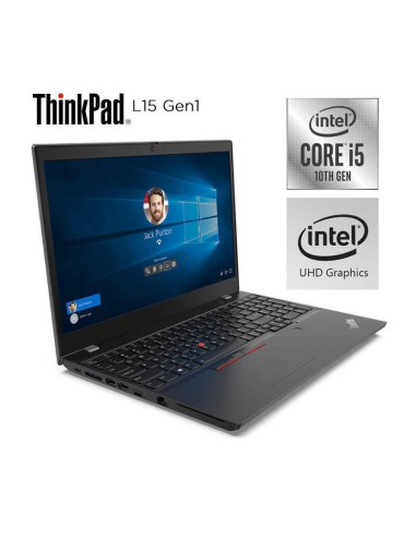 Portatil Reacondicionado Lenovo Thinkpad L15 I5-10210u 8 256gb 15.6 Fhd W11 Pro Instalado  1 Año De Garantia